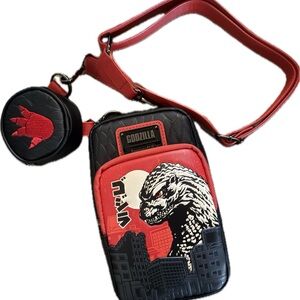 RARE loungefly Godzilla bag